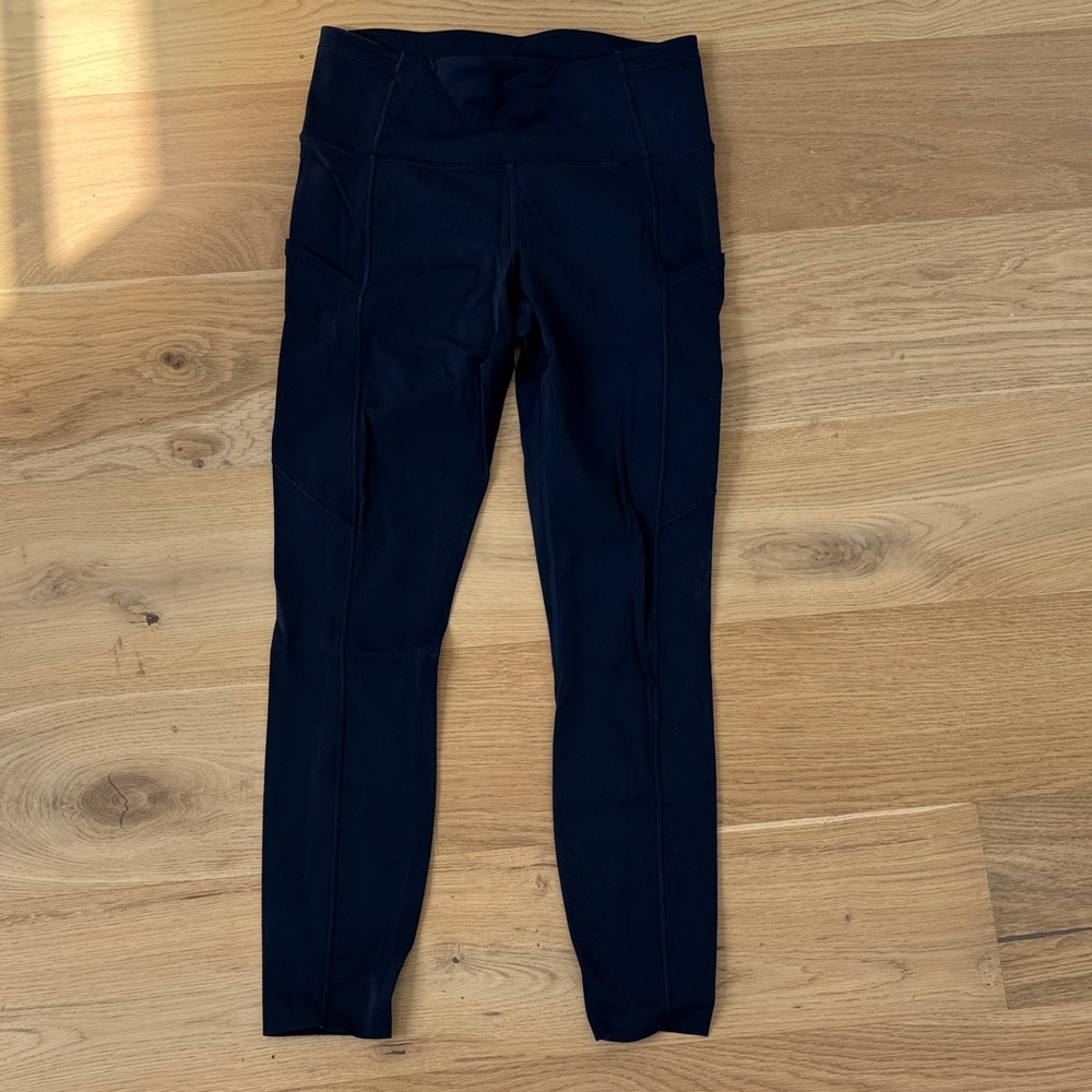 Navy High-Waist Performance Leggings